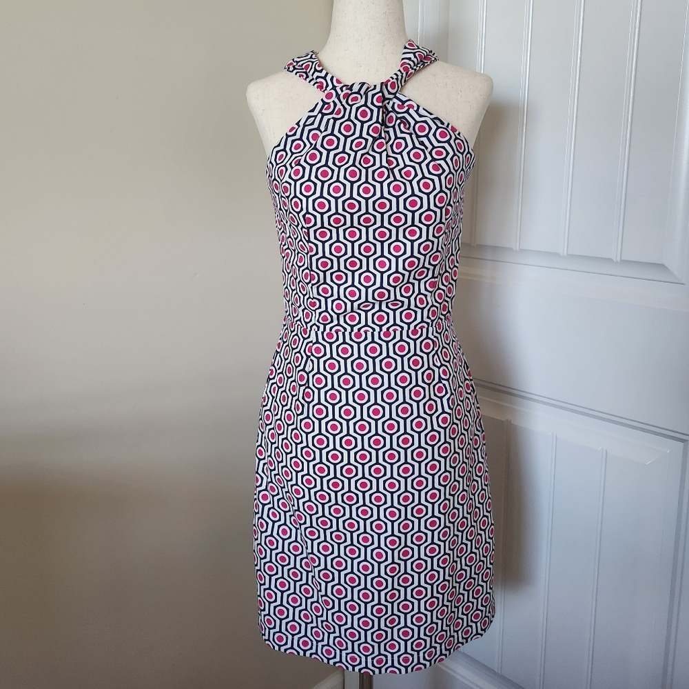 Anna Victoria Cotton Hallter Dress